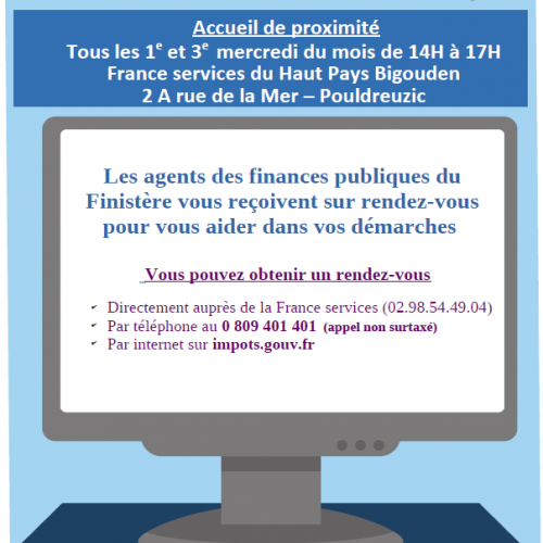 France Service : permanence des Finances publiques