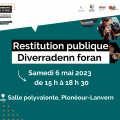 Diagnostic culturel : restitution publique samedi 6 mai