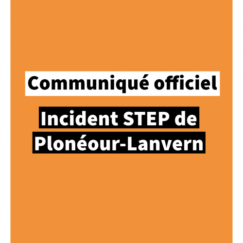 Communiqué : Pollution accidentelle à la station d'épuration de Plonéour-Lanvern