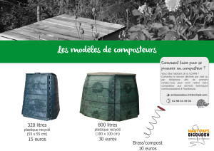 Modèles composteurs - SANS BOIS