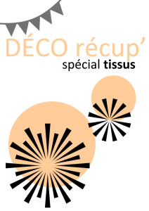 plaquette deco recup - special tissus